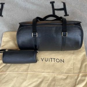 LOUIS VUITTON Soufflot Handbag Epi Leather 2012